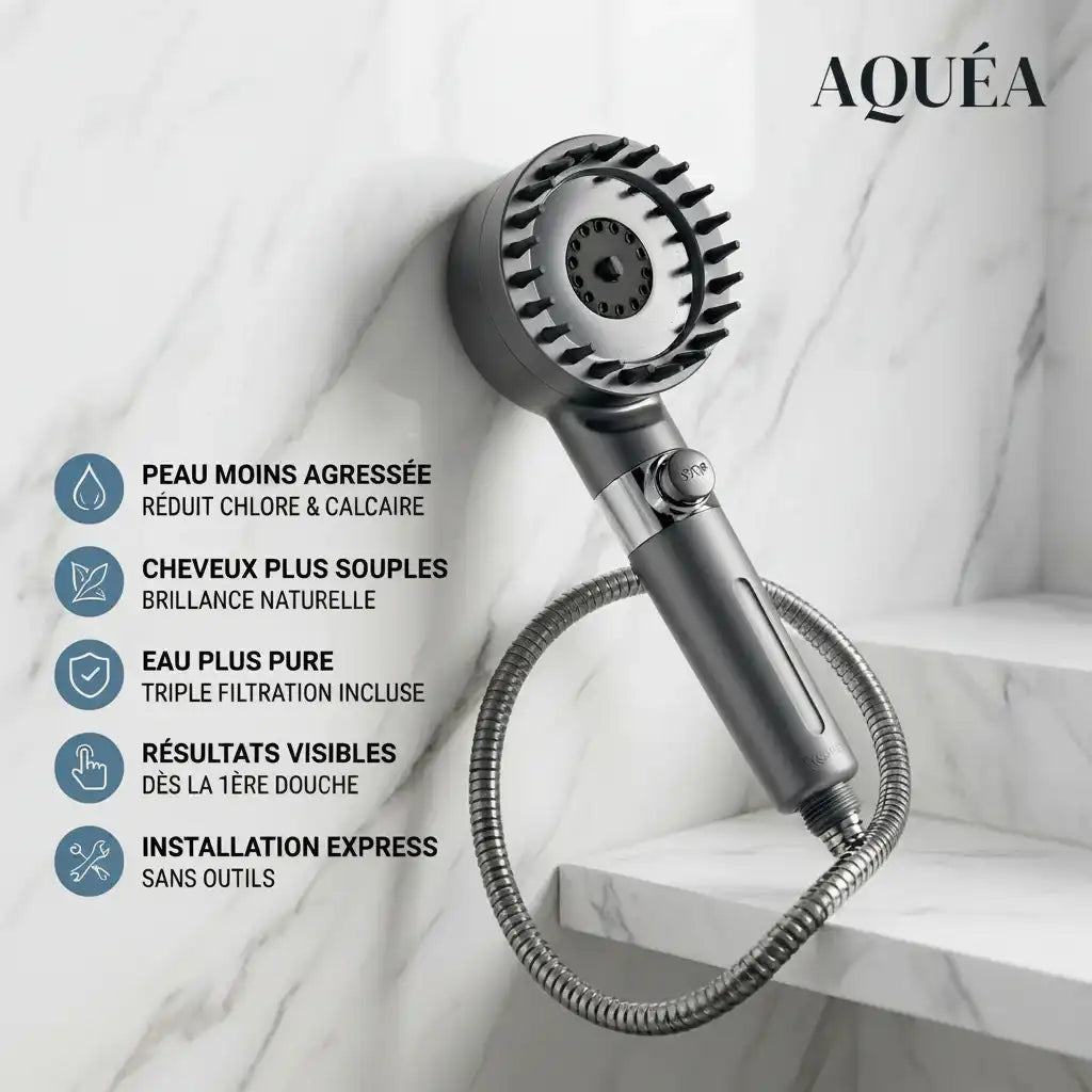 Aquéa™ - Pommeau de Douche Filtrant